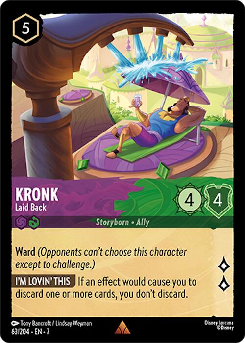 Kronk - Laid Back (63/204) [Archazia's Island] | Galactic Gamez