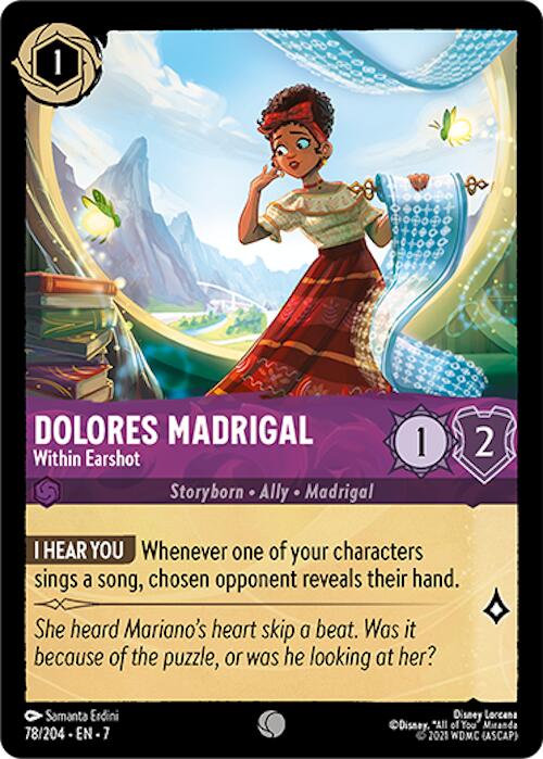 Dolores Madrigal - Within Earshot (78/204) [Archazia's Island] | Galactic Gamez