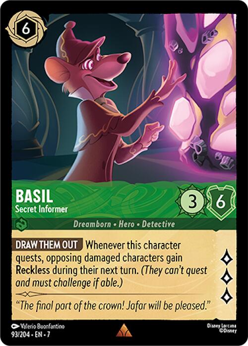 Basil - Secret Informer (93/204) [Archazia's Island] | Galactic Gamez