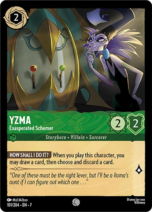 Yzma - Exasperated Schemer (101/204) [Archazia's Island] | Galactic Gamez