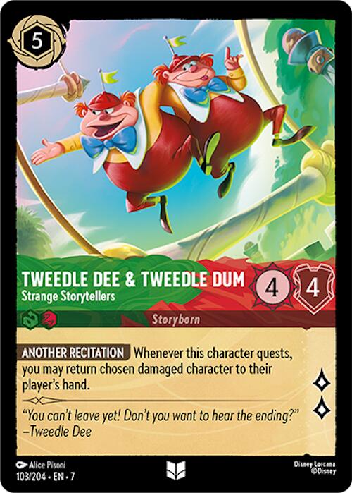 Tweedledee & Tweedledum - Strange Storytellers (103/204) [Archazia's Island] | Galactic Gamez