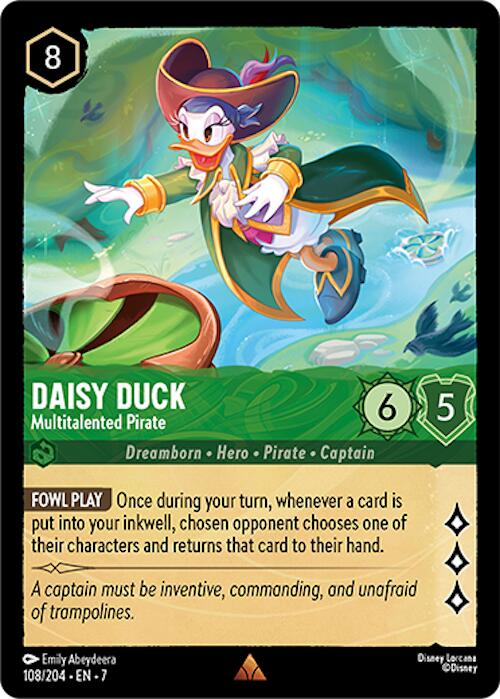 Daisy Duck - Multitalented Pirate (108/204) [Archazia's Island] | Galactic Gamez