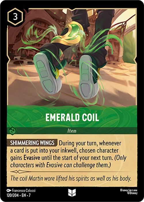 Emerald Coil (120/204) [Archazia's Island] | Galactic Gamez