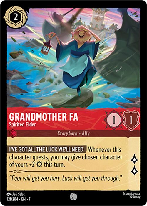 Grandmother Fa - Spirited Elder (121/204) [Archazia's Island] | Galactic Gamez