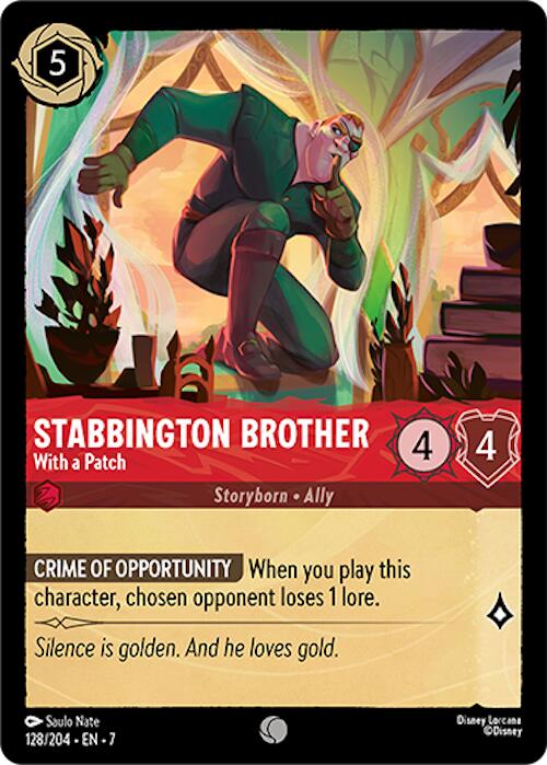 Stabbington Brother - With a Patch (128/204) [Archazia's Island] | Galactic Gamez