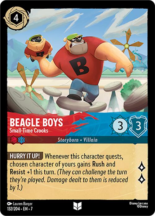 Beagle Boys - Small-Time Crooks (132/204) [Archazia's Island] | Galactic Gamez