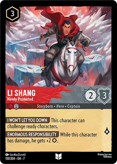 Li Shang - Newly Promoted (133/204) [Archazia's Island] | Galactic Gamez