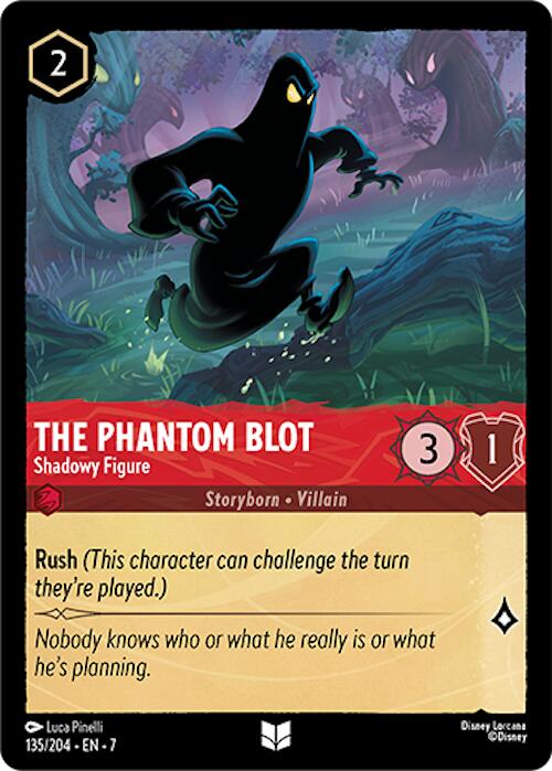 The Phantom Blot - Shadowy Figure (135/204) [Archazia's Island] | Galactic Gamez
