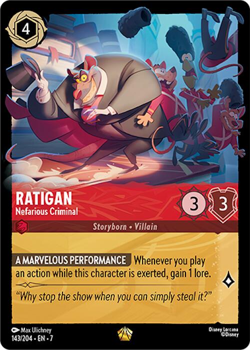 Ratigan - Nefarious Criminal (143/204) [Archazia's Island] | Galactic Gamez