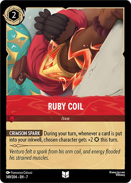 Ruby Coil (149/204) [Archazia's Island] | Galactic Gamez