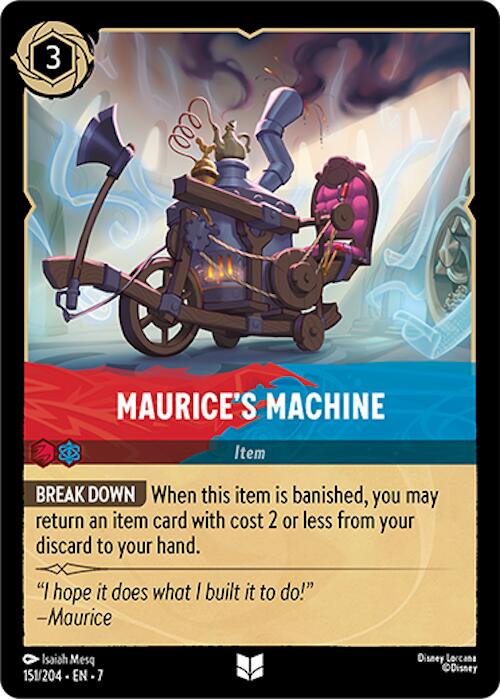 Maurice's Machine (151/204) [Archazia's Island] | Galactic Gamez