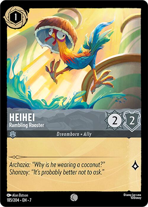Heihei - Rambling Rooster (185/204) [Archazia's Island] | Galactic Gamez