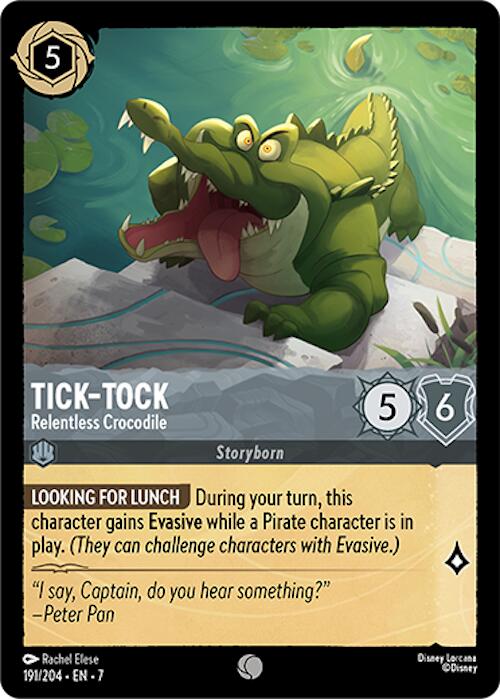Tick-Tock - Relentless Crocodile (191/204) [Archazia's Island] | Galactic Gamez