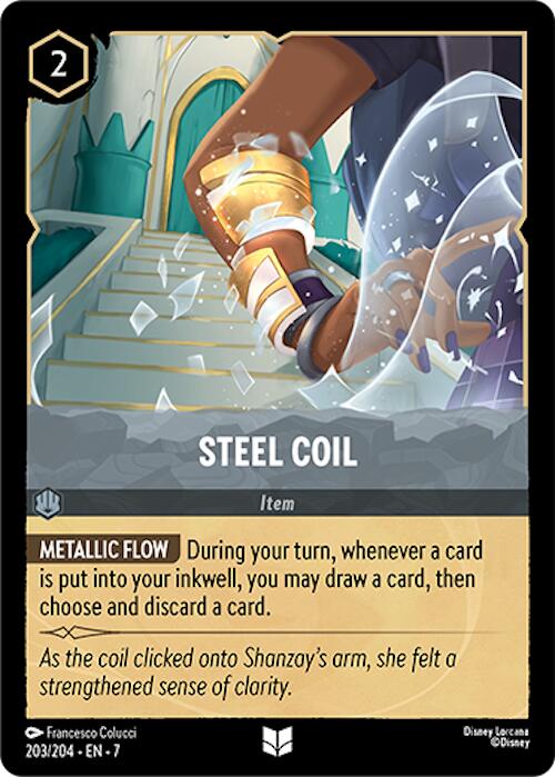 Steel Coil (203/204) [Archazia's Island] | Galactic Gamez