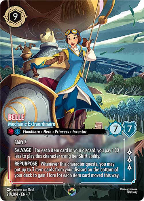 Belle - Mechanic Extraordinaire (Enchanted) (217/204) [Archazia's Island] | Galactic Gamez