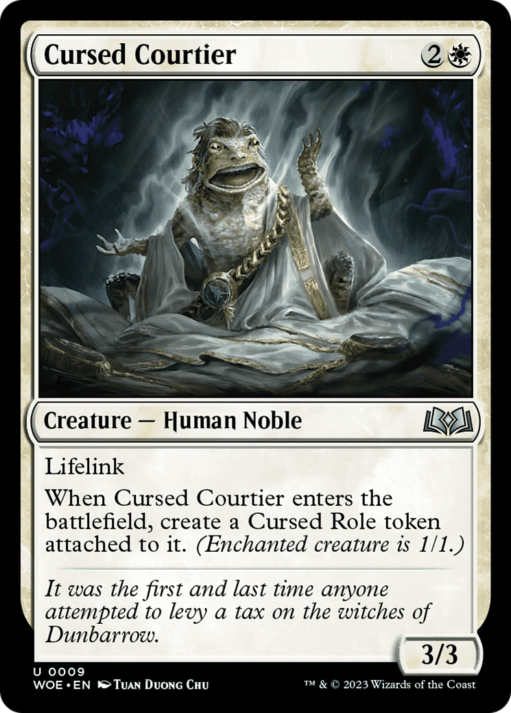 Cursed Courtier [Wilds of Eldraine] | Galactic Gamez