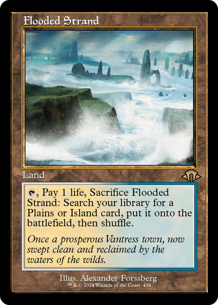 Flooded Strand (Retro) [Modern Horizons 3] | Galactic Gamez