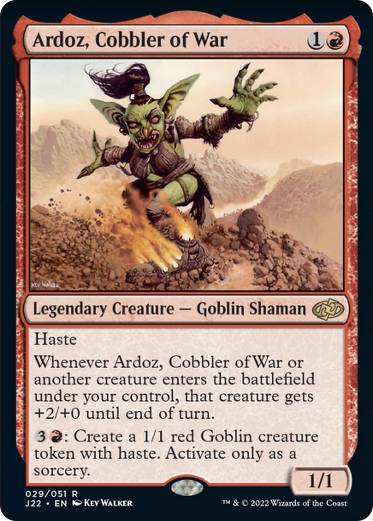 Ardoz, Cobbler of War [Jumpstart 2022] | Galactic Gamez