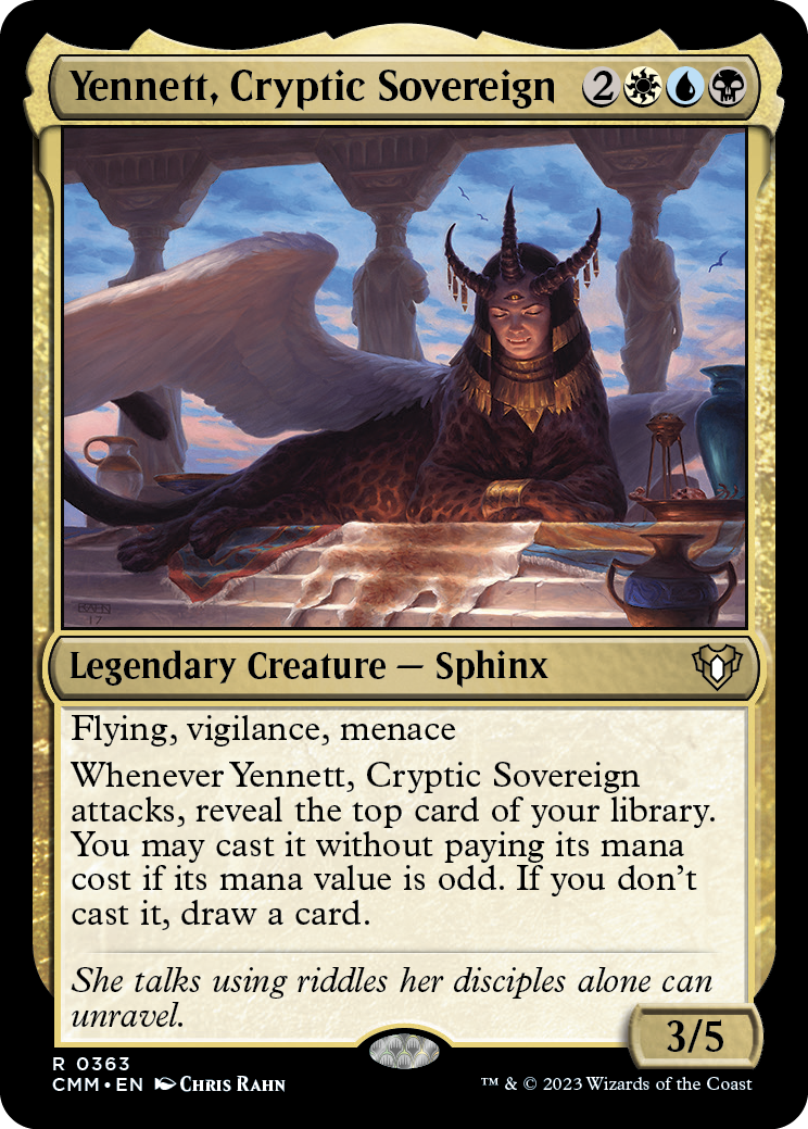 Yennett, Cryptic Sovereign [Commander Masters] | Galactic Gamez