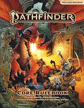 Pathfinder Core Rulebook 2nd edition Hardcover | Galactic Gamez
