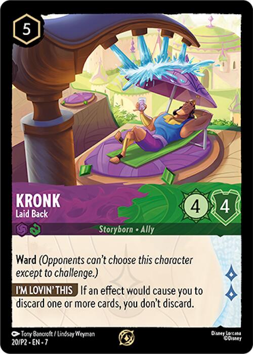 Kronk - Laid Back (20) [Promo Cards] | Galactic Gamez