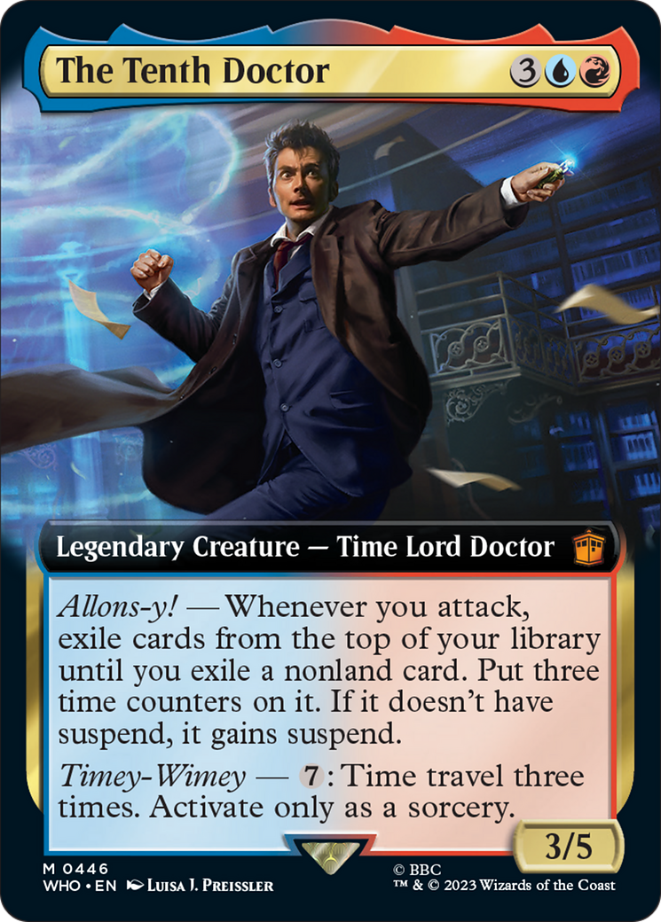 The Tenth Doctor (Extended Art) [Doctor Who] | Galactic Gamez