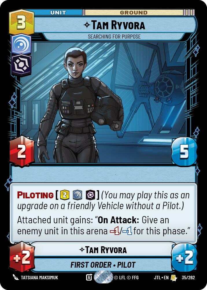 Tam Ryvora - Searching For Purpose (035/262) (035/262) [Jump to Lightspeed] | Galactic Gamez