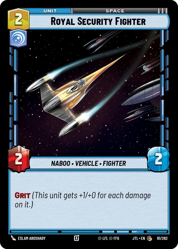 Royal Security Fighter (061/262) (061/262) [Jump to Lightspeed] | Galactic Gamez