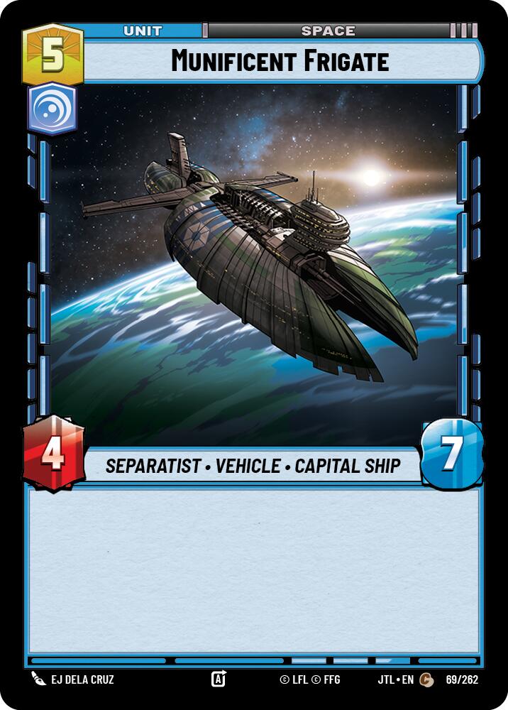 Munificent Frigate (069/262) (069/262) [Jump to Lightspeed] | Galactic Gamez