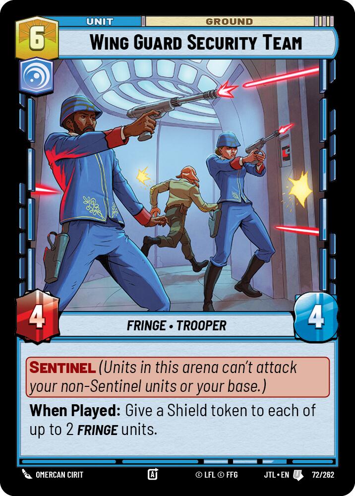Wing Guard Security Team (072/262) (072/262) [Jump to Lightspeed] | Galactic Gamez