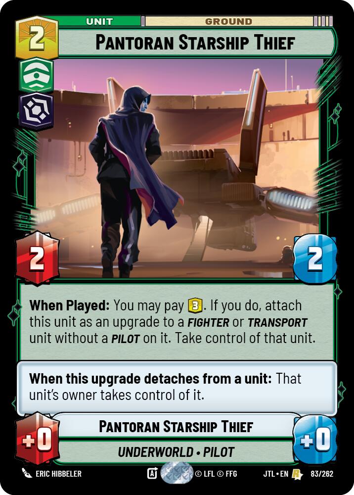 Pantoran Starship Thief (083/262) (083/262) [Jump to Lightspeed] | Galactic Gamez