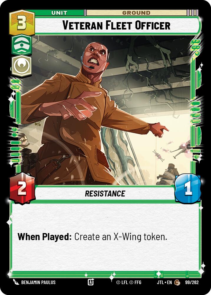 Veteran Fleet Officer (099/262) (099/262) [Jump to Lightspeed] | Galactic Gamez