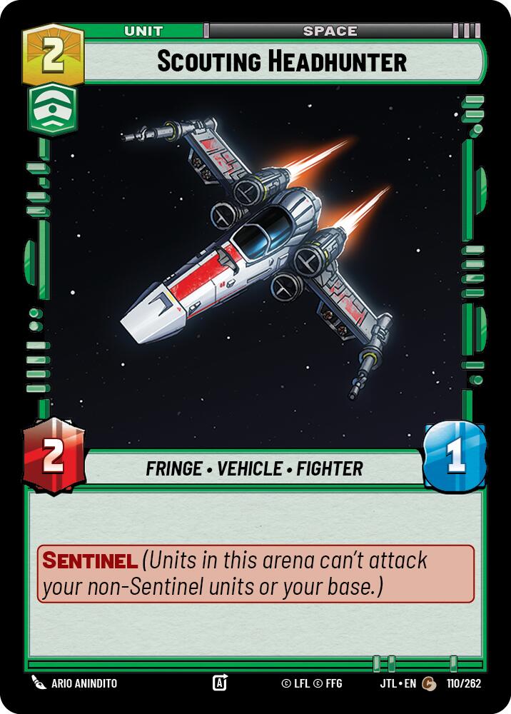 Scouting Headhunter (110/262) (110/262) [Jump to Lightspeed] | Galactic Gamez