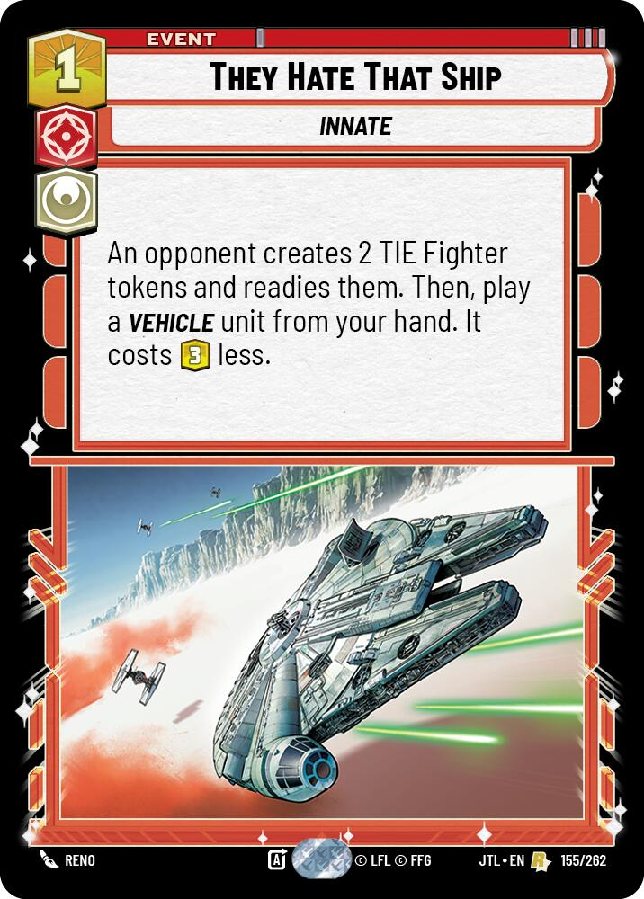 They Hate That Ship (155/262) (155/262) [Jump to Lightspeed] | Galactic Gamez