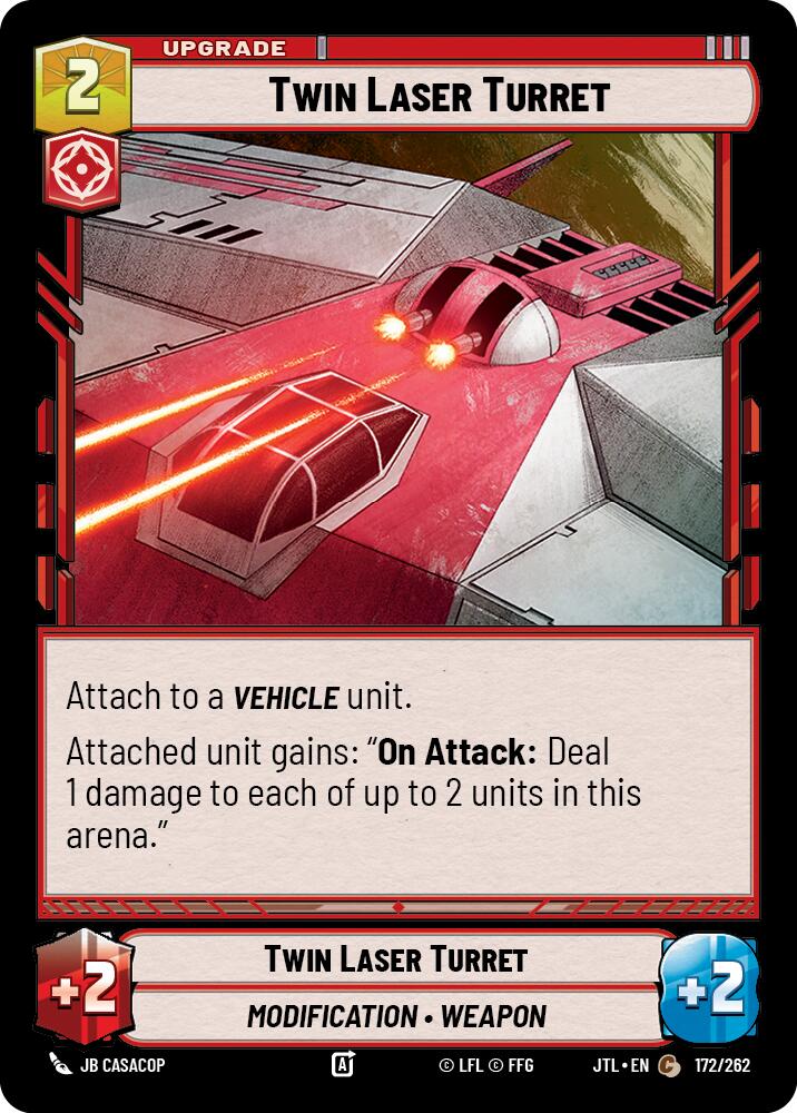 Twin Laser Turret (172/262) (172/262) [Jump to Lightspeed] | Galactic Gamez