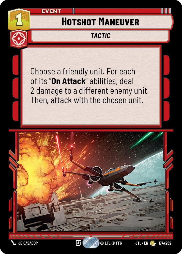 Hotshot Maneuver (174/262) (174/262) [Jump to Lightspeed] | Galactic Gamez