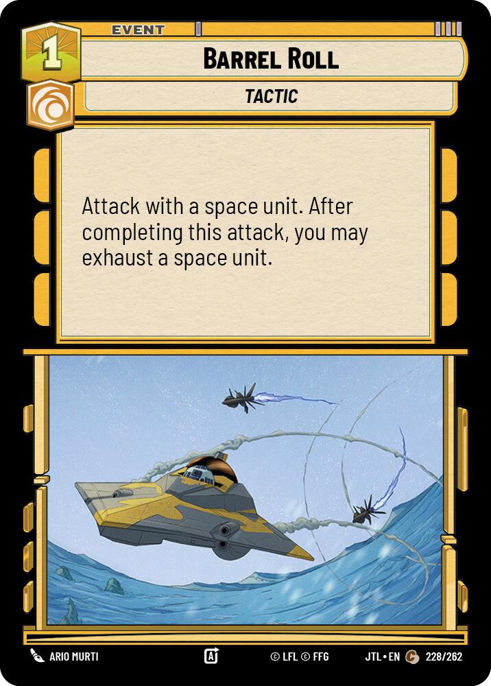 Barrel Roll (228/262) (228/262) [Jump to Lightspeed] | Galactic Gamez