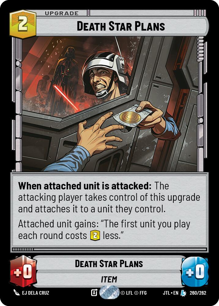 Death Star Plans (260/262) (260/262) [Jump to Lightspeed] | Galactic Gamez