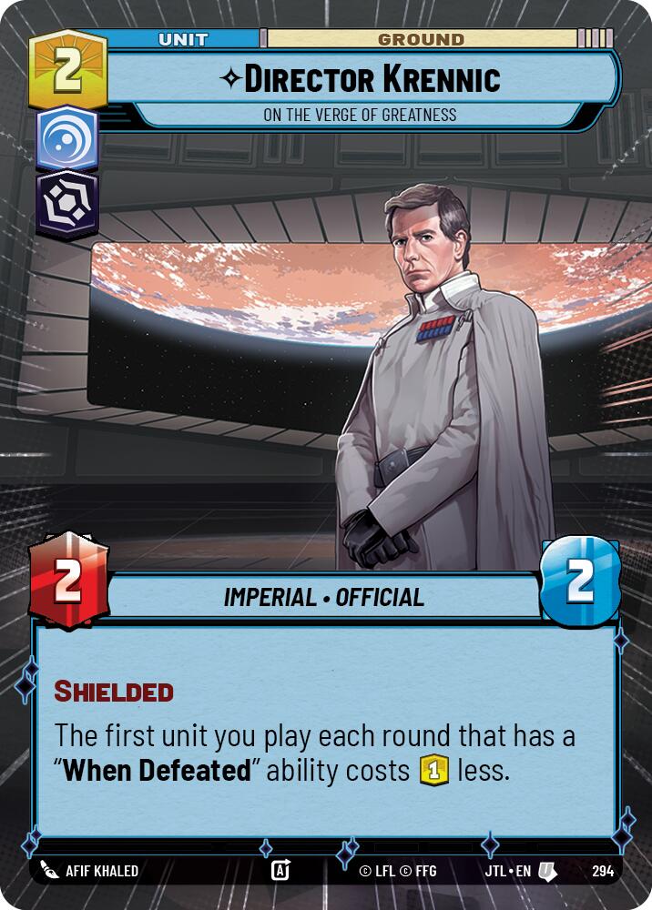 Director Krennic - On the Verge of Greatness (294) (Hyperspace) (294) [Jump to Lightspeed] | Galactic Gamez