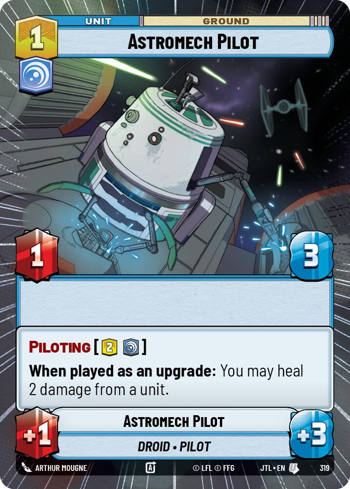 Astromech Pilot (319) (Hyperspace) (319) [Jump to Lightspeed] | Galactic Gamez