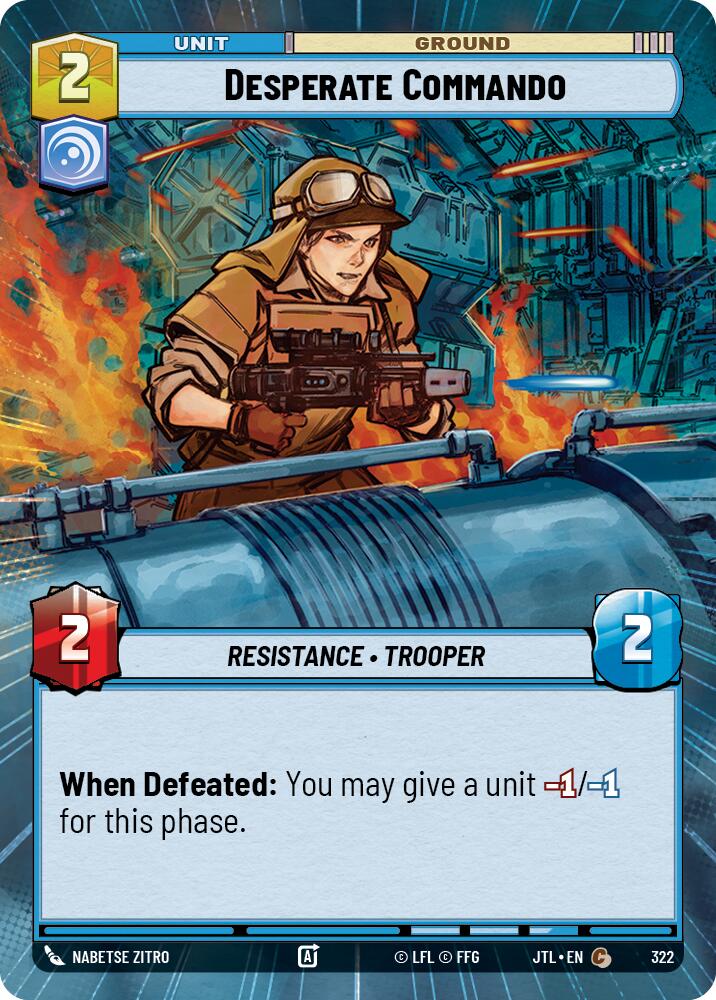 Desperate Commando (322) (Hyperspace) (322) [Jump to Lightspeed] | Galactic Gamez