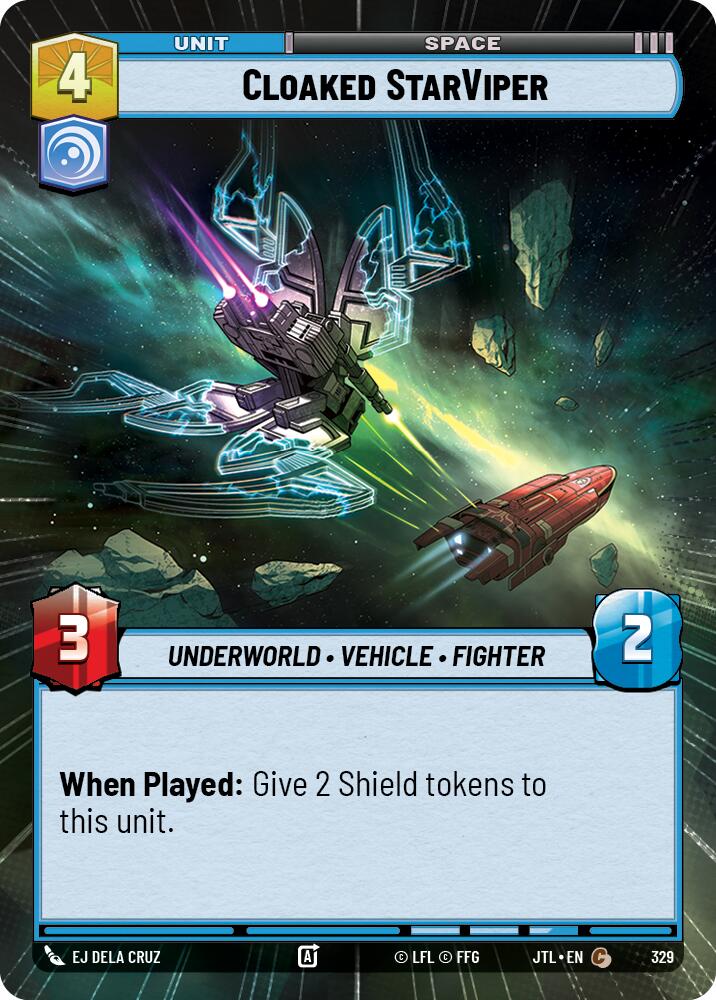 Cloaked StarViper (329) (Hyperspace) (329) [Jump to Lightspeed] | Galactic Gamez