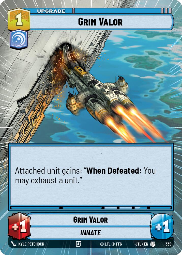 Grim Valor (335) (Hyperspace) (335) [Jump to Lightspeed] | Galactic Gamez