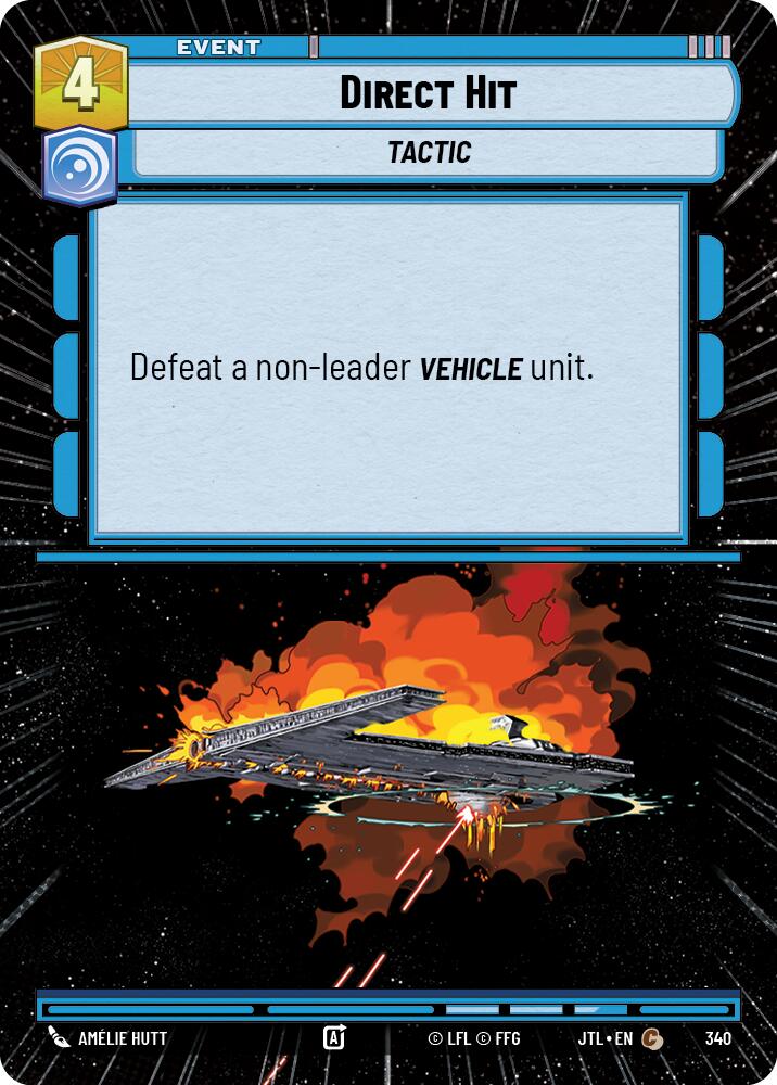 Direct Hit (340) (Hyperspace) (340) [Jump to Lightspeed] | Galactic Gamez