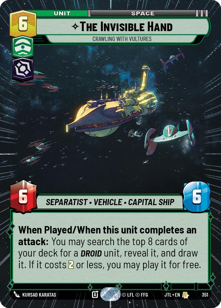 The Invisible Hand - Crawling With Vultures (351) (Hyperspace) (351) [Jump to Lightspeed] | Galactic Gamez
