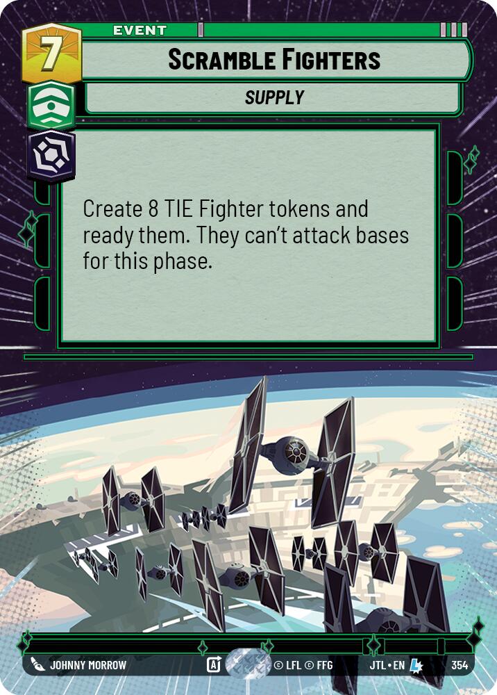 Scramble Fighters (354) (Hyperspace) (354) [Jump to Lightspeed] | Galactic Gamez
