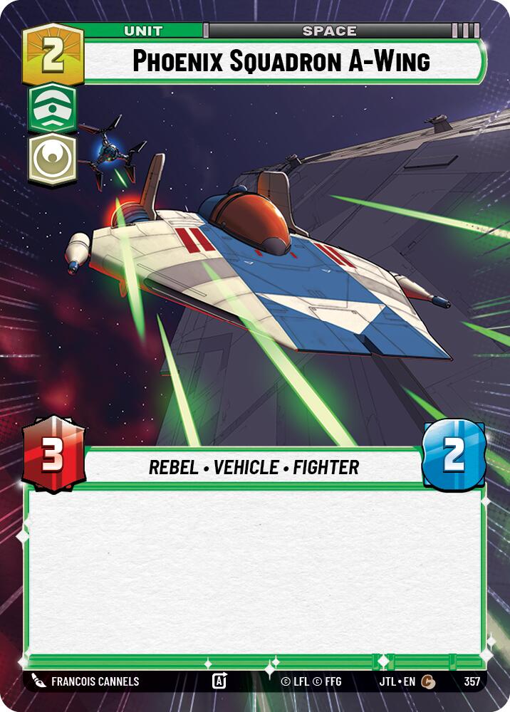 Phoenix Squadron A-Wing (357) (Hyperspace) (357) [Jump to Lightspeed] | Galactic Gamez