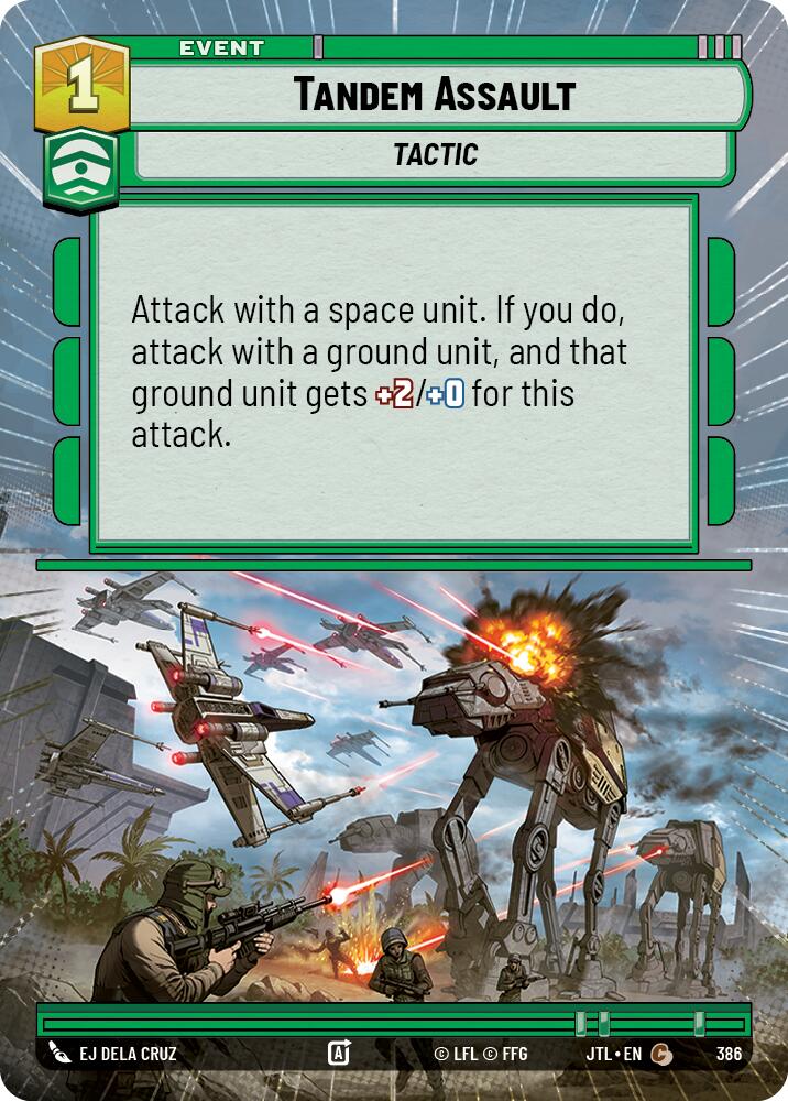 Tandem Assault (386) (Hyperspace) (386) [Jump to Lightspeed] | Galactic Gamez