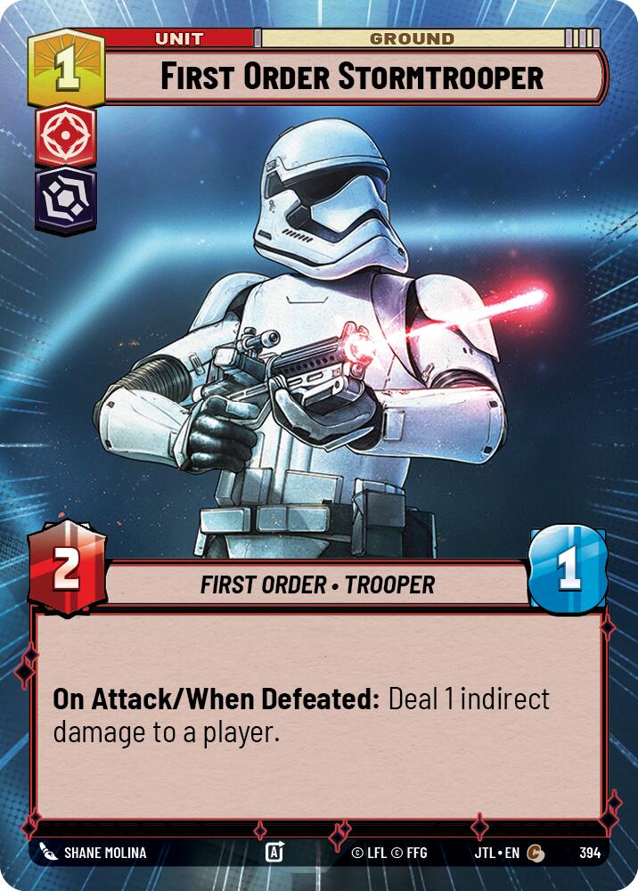 First Order Stormtrooper (394) (Hyperspace) (394) [Jump to Lightspeed] | Galactic Gamez