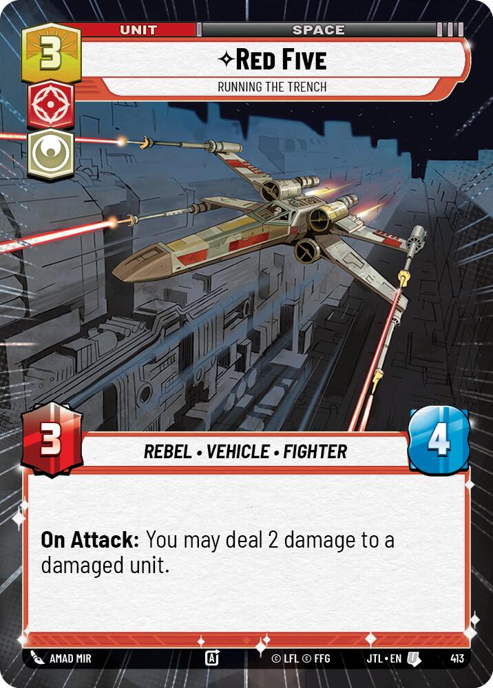 Red Five - Running the Trench (413) (Hyperspace) (413) [Jump to Lightspeed] | Galactic Gamez